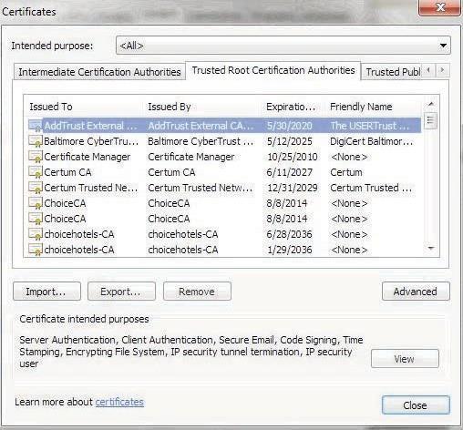See here if you importing the certificate into Firefox.