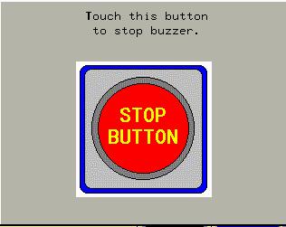 7.SCREEN CREATION USING THE SCREEN CREATION SUPPORT TOOL (FPAssist) stop screen when the buzzer stop screen is displayed, the buzzer OFF signal is output.