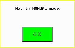 While the buzzer stop screen is displayed, operations other than the pressing of the buzzer stop button, such as a screen switch operation, are rejected.
