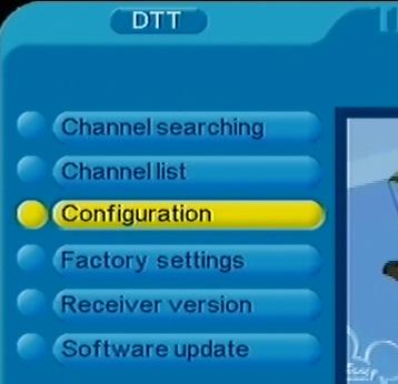 Using the / buttons, select the channel you want to associate with a theme and then press the remote control number button that corresponds to that theme, as indicated in the list on the right-hand