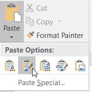 a) The workbook must be saved before the chart data can be linked in the PowerPoint file.