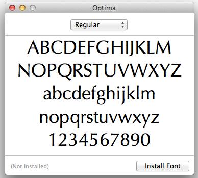 You can also use Font Book to install one or more fonts. Choose Add Fonts from the File menu, select the font or a folder containing multiple fonts, then click Open to install the font(s).