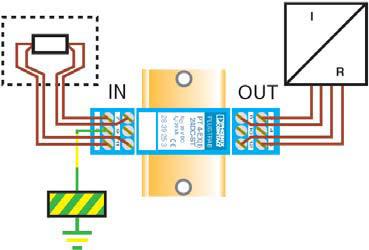 Applications Description Protection for -wire measurement Application Material: x PT -DC-ST (connector) x PT -BE (base element) For