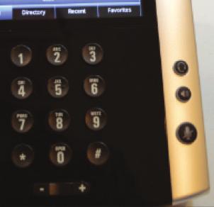Placing a Call 1. Pick up the handset and dial the number on the keypad. 2.