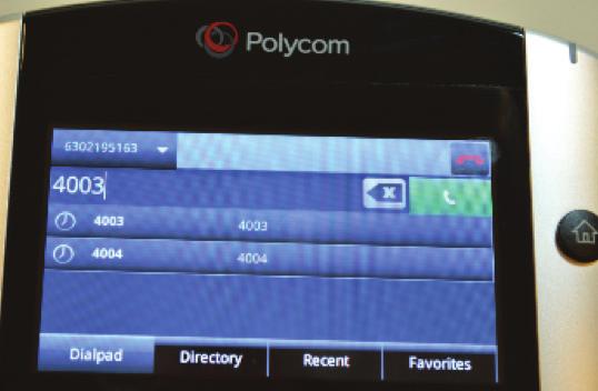 The screen will show you have an active conference and both callers and you will be in the conference.