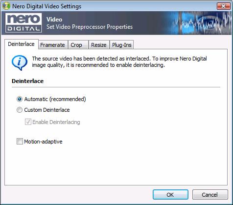 Recoding DVDs and Videos to Nero Digital Fig. 13
