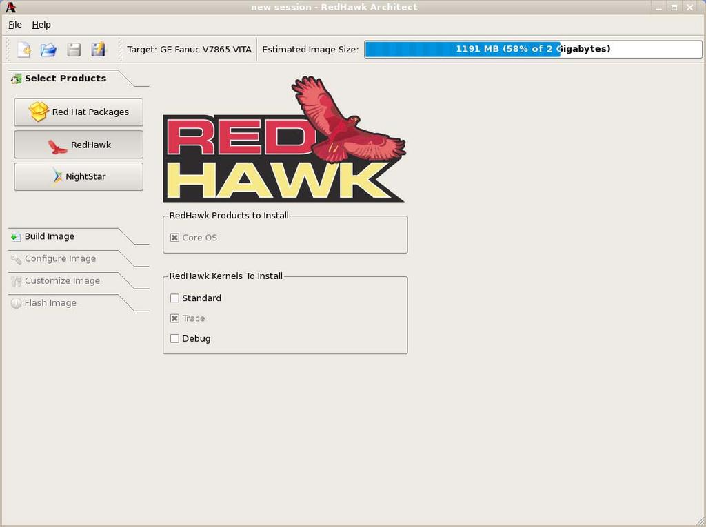 RedHawk Architect User s Guide Figure 1-8 Selecting RedHawk Options The Core OS product is required and cannot be deselected. Other RedHawk products will be available in future releases.
