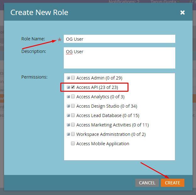 The first step of creating a Custom Service is to create a role that you can apply to the relevant API-Only user. This is done from the Admin > Users & Roles > Roles menu> + New role.