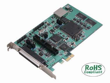 1MSPS 12-bit Analog I/O Board for PCI Express AIO-121601UE3-PE * Specifications, color and design of the products are subject to change without notice.
