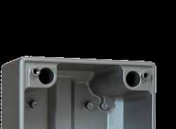 PULSE ACCESSORIES 1008098600 On wall back box On wall mount back box for IP Flush Master Stations 1008098000 On Wall Back Box On wall Mount Back Box for Vandal Resistant Substation, IP and