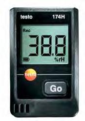 Thermometers/Temperature logger- Mini data logger testo 7H The mini data logger for temperature and humidity, testo 7H, is ideal for monitoring temperature and humidity sensitive goods in storage.