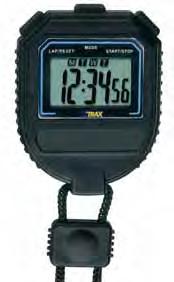 Stopwatch, HiTRAX Run /00 seconds,max. hours, 9 minutes, 9 seconds, split time, clock, date, alarm.