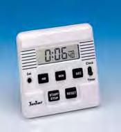 Laboratory Timer Compact Compact. Countdown/Countup. Digital reading, with alarm and repeat function. hr. clock function.