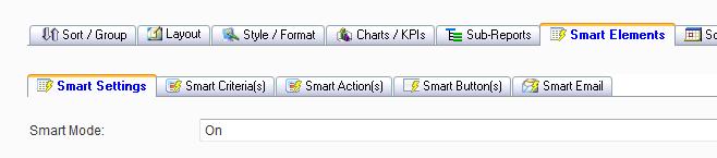 Lesson 5 - Smart Report Popups Reports can include smart actions, which allow you to click on a row/column displayed in a report and open the respective record or a defined report.