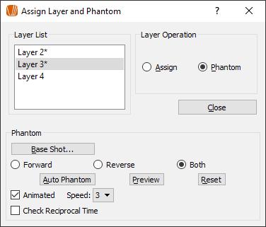 4-4: Choosing the base shot for phantom