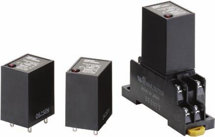 Solid State Relays G3@-VD CSM_G3F_G3FD_DS_E_5_3 International Standards for G3F Series, Same Profile as MY Power Relays Reduces wiring work by 60% when combined with the PFY-08- PU Push-In Plus