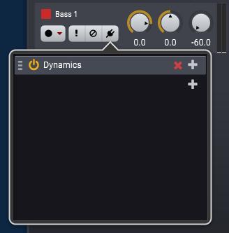 Multitrack Sessions 133 The track insert editor where you can add and remove track processors. Working in Surround You can create multitrack sessions for 5.1 or 7.