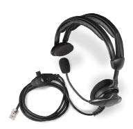 Heavy Duty Handset with RJ45 Plug for Desktop Phone Advance Communicator Series Base Station Robust and comfortable headset with Push-To-Talk button designed