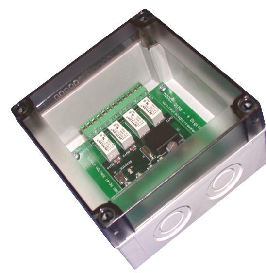 NEUROLOGIC RESEARCH CORPORATION FOUR DIGITAL INPUT / FOUR DIGITAL OUTPUT NETWORK NODE - Very compact design available in DIN Rail and NEMA 4X enclosures.