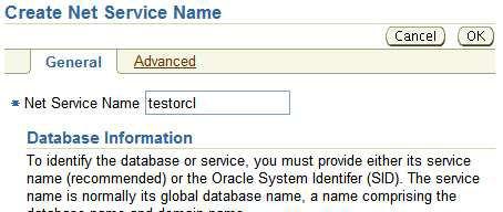 Note: If directory naming has not already been configured, you cannot select the Directory Naming option.