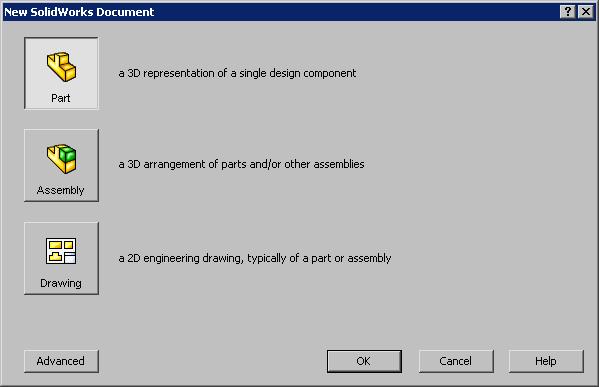 Procedure: 1. Start SolidWorks by choosing Start > Programs > SolidWorks 2006 > SolidWorks 2006. 2. The SolidWorks Resource Task Pane is displayed on the right of the SolidWorks window. 3.