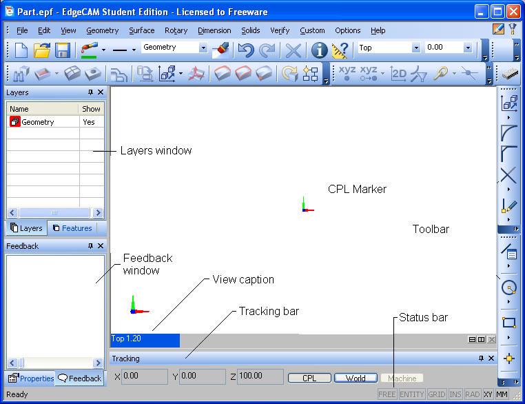 1.The Model mode of the Edge CAM Part Modeler is a feature-based parametric environment in which you can create solid