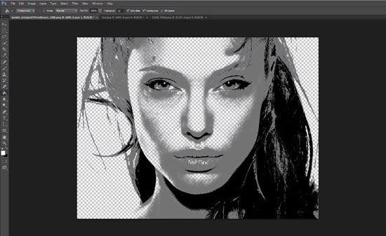3. Converting to Black and White and Merging the 2 Color Range Layers You ll then to converting the 2 Tones into Black and White and merging the two layers together. 4.