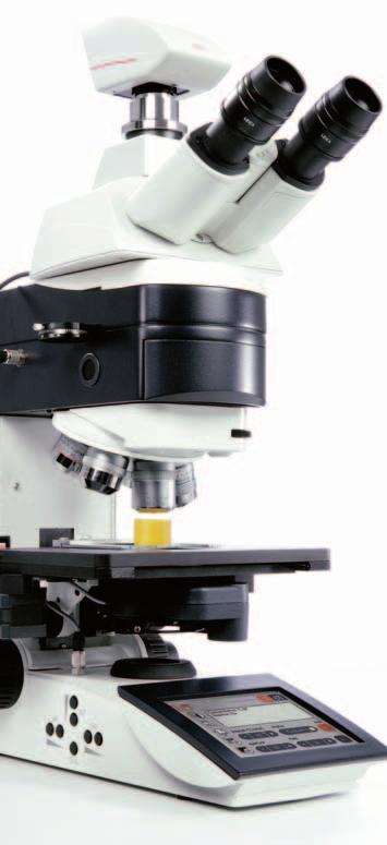 Leica DM6000 M The research microscope that leaves nothing to be desired The intelligent automation of the Leica DM6000 M extends throughout the entire microscope systems, even to the smallest