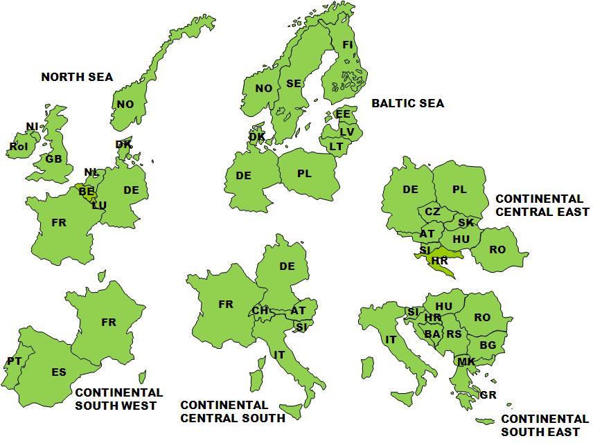 ENTSOE Regional Groups The most appropriate framework for grid development in Europe Every RG gather countries