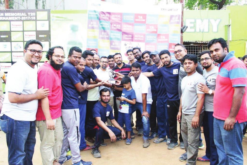 This exciting tournament was held from 9th March to 10th March. Among the 8 teams Technical Solution and Development team became the champion of the champions where Sales was the runner up.