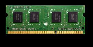 DDR3L-1866 2 x SODIMM slots, up to 8 GB