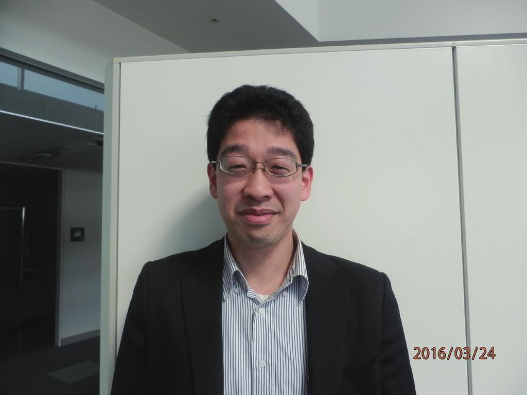 He is a member of the Institute of Electronics, Information and Communication Engineers (IEICE). Project, NTT Network Service Systems He received a B.E. in engineering from Tokyo University of Agriculture and Technology in 2008 and an M.