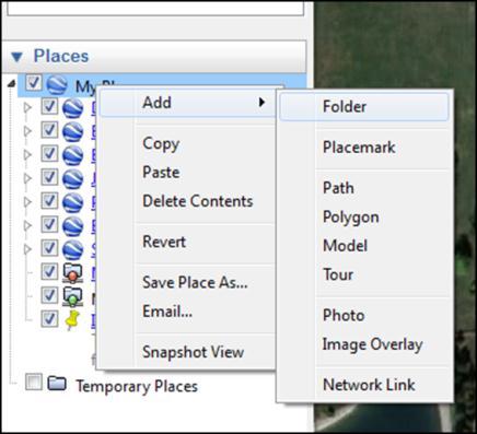 Google Earth Toolbar Add Placemark/Polygon Email Hide Sidebar Show Ruler Print The