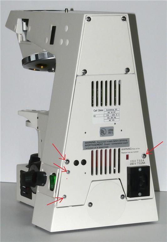 Nanodyne Replacement Illuminator for Zeiss xioskop Microscope - Step.