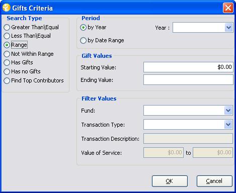 Contributions The Contributions module includes several enhancements in the ACS 2006 Edition upgrade.