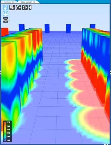 Figure 4: Comprehensive Thermal Reports and 3D Visualization Heat Maps Figure 5: Rack Temperature Sensor Readings Phase V Future Enhancements Vertiv is committed to ongoing development