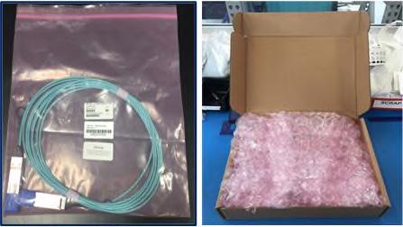 Change 2: To protect product cables from damage during shipping and storage the existing packaging method