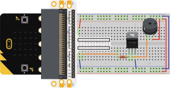 9.Buzzer Component List x Micro:bit Board