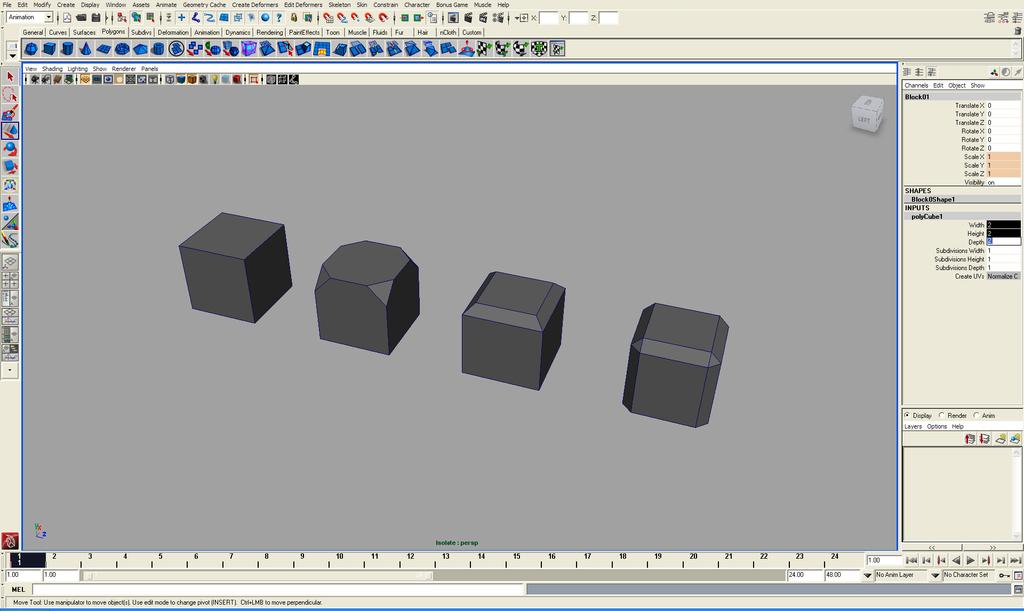 Using a cube in the scene select Edit > Duplicate and create a copy to modify Select the top four edges and the side edges and select Edit Mesh > Bevel Tool Box Set the Offset type to