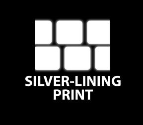 SILVER LINING PRINT Dreamed of a keyboard with intense lighting?
