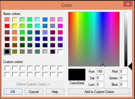 Overwrite Click on the button can paint the selected palette on canvas