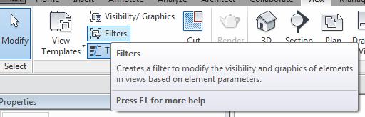 More Optimizing for your Views Filters, Color Fills, and View Templates We ll start this segment by reviewing filters. There are two types of filters in Revit view filters and schedule filters.