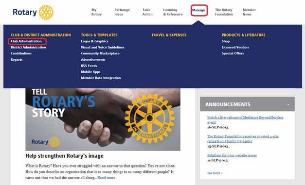 How to do Semi Annual Returns To view and pay SAR on-line: 1) Log in to My Rotary: https://www.rotary.