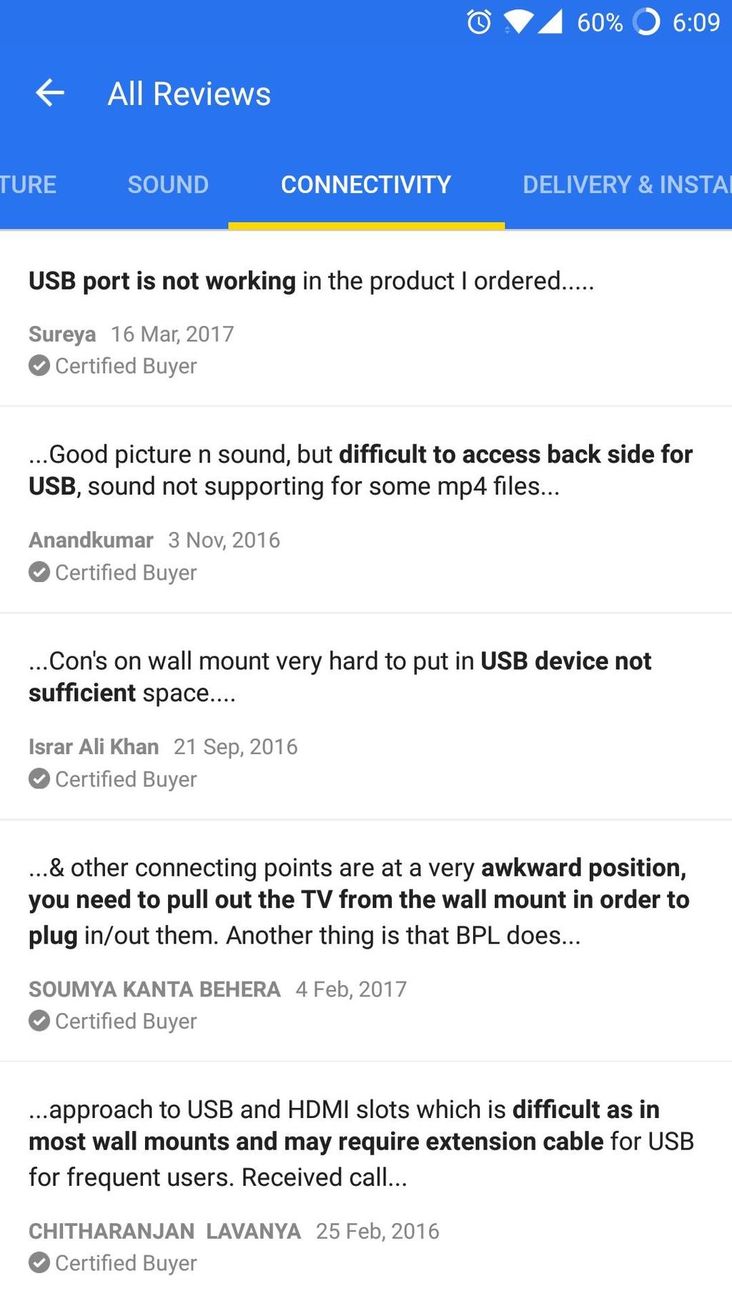 Aspect Reviews, Aggregate Opinion of