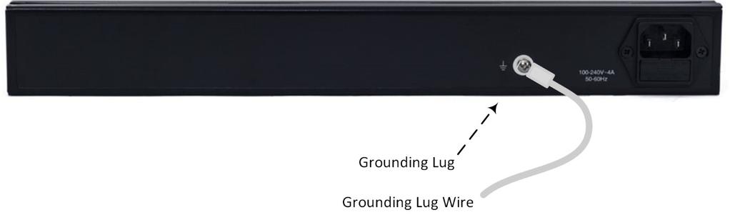 Rack mounting involves placing the device on a pre-installed rack shelf (separate orderable item), and then securing the device to the rack frame using the mounting brackets (supplied), shown