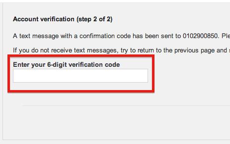 Enter your 6-digit verification code in