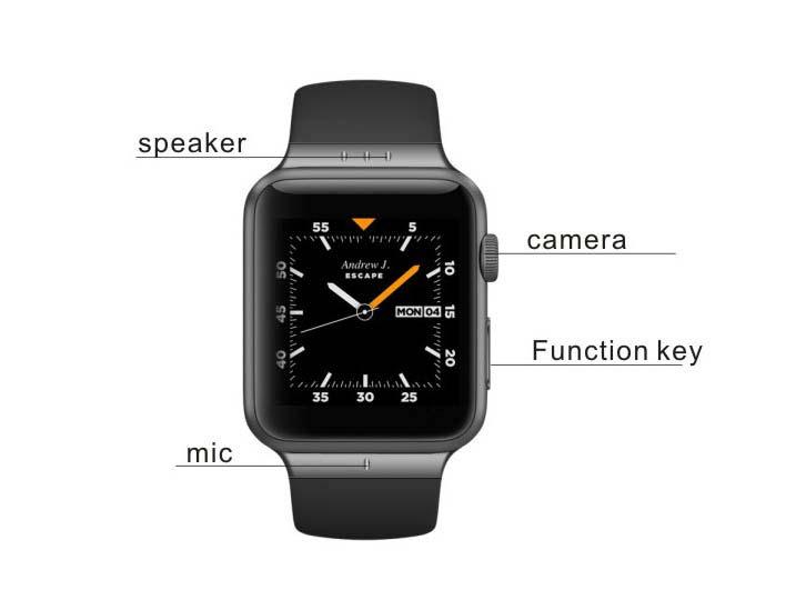 K8 smart watch phone quick start guide K8 smart watches are built-in android 4.
