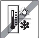 temperature changes, air current or excessive vibrations.