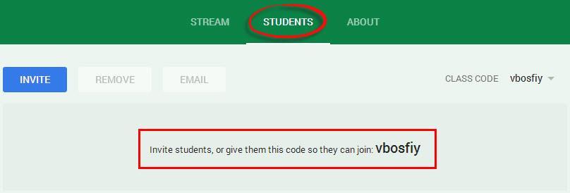 12 Send an email to students with the class code. Post the class code as an announcement on the class stream. Write it on the board in your classroom. 5.