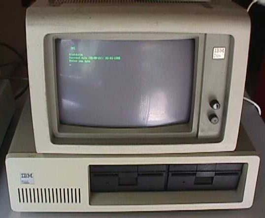 Early PCs Intel 8086 processor 768KB